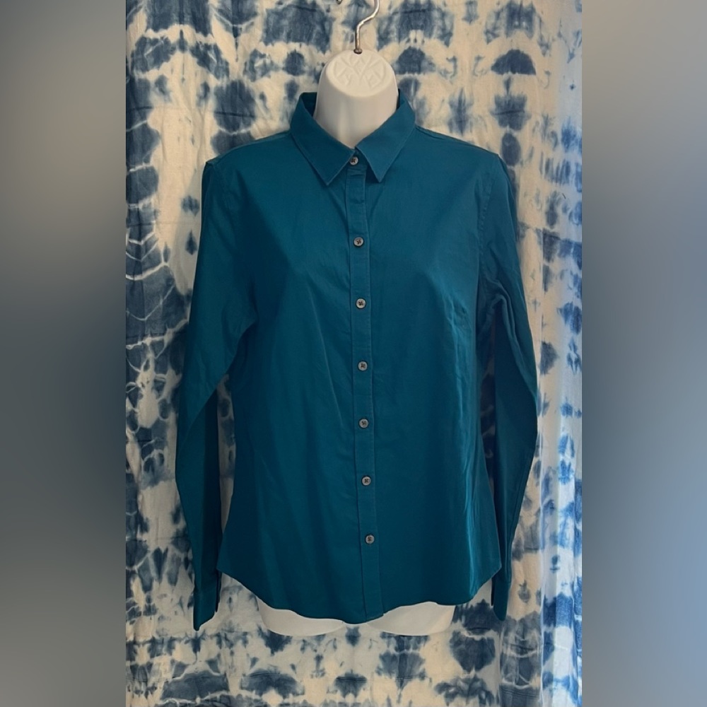 Banana republic non-iron fitted long sleeve button down.